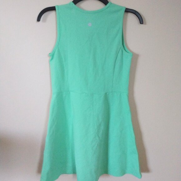 Zella Kid's Sporty Dress in Green Katydid Size 14/16 - Picture 4 of 4